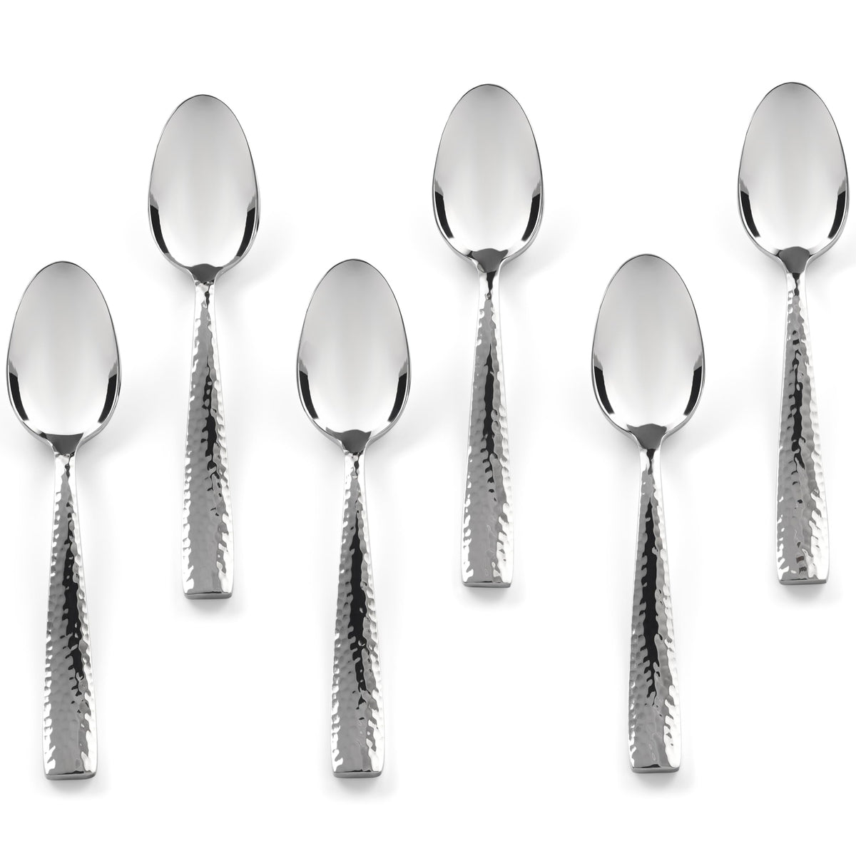 Hudson Essentials cucharillas demitasse martilladas para espresso y sabor intenso