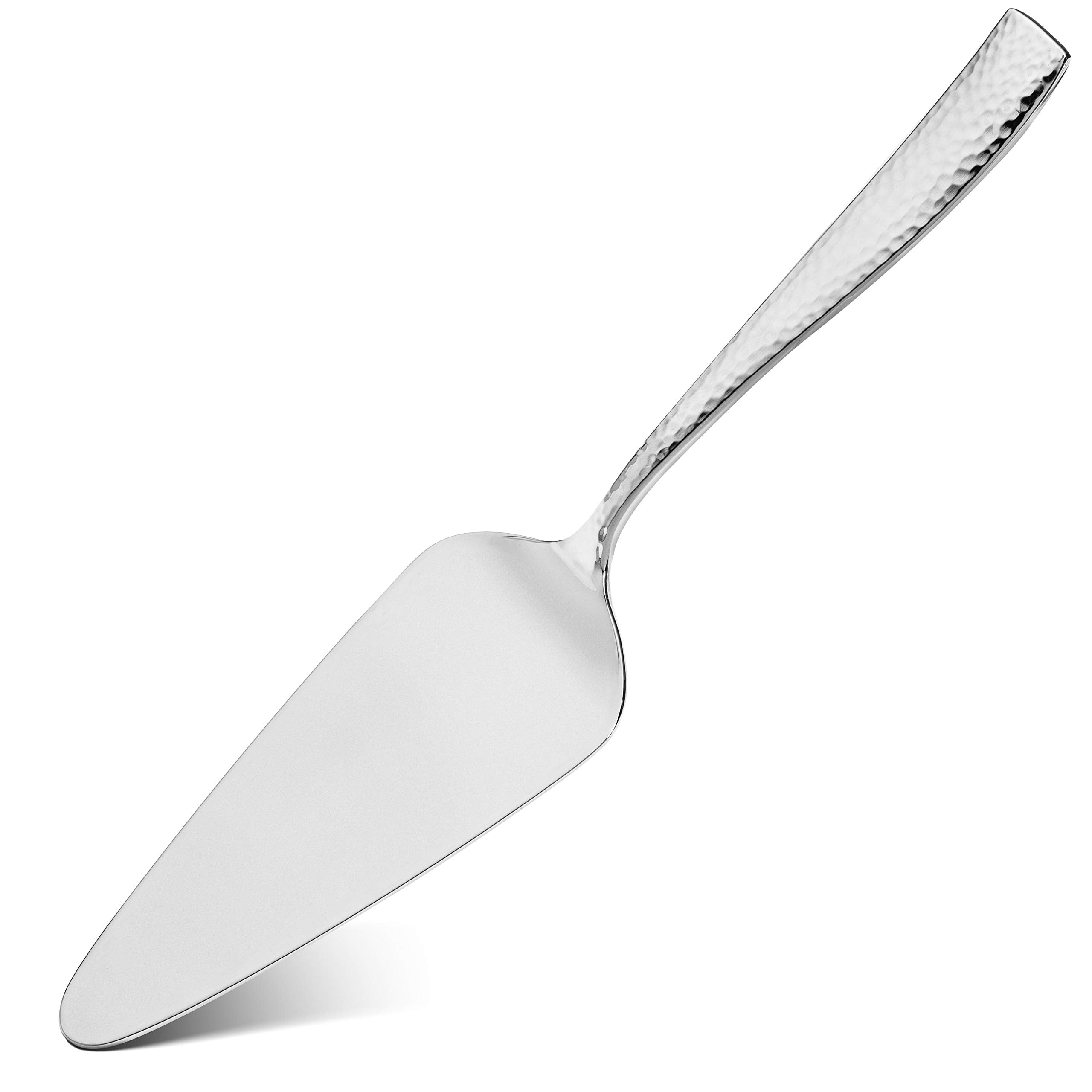 Hudson Essentials cuchillo pastel martillado: mango ergonómico y estilo