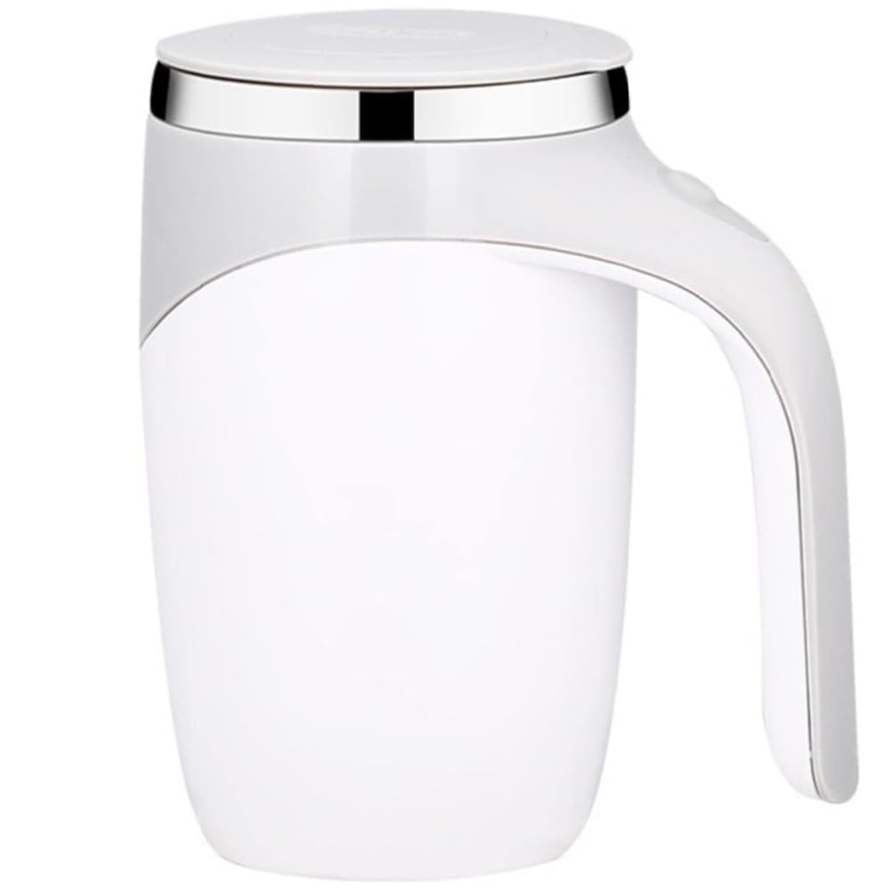 Taza Huedimboene con mezcla automática para café rápido y bebidas calientes.