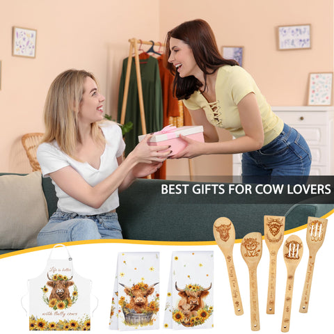 Regalo para amantes de vacas HUFAND, práctico para Navidad o inauguración