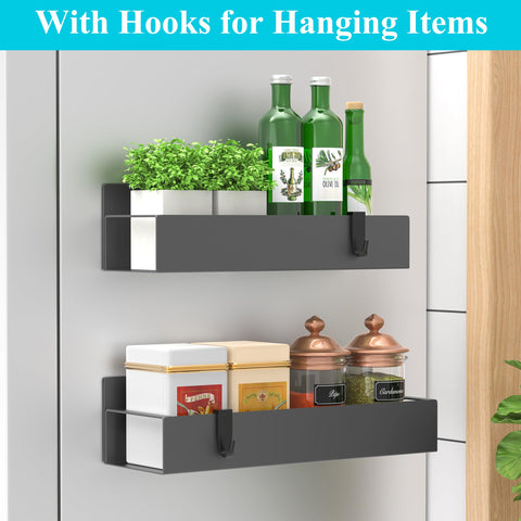 HuggieGems organizador-especias-magnetico, lateral del refrigerador para acceso rápido.
