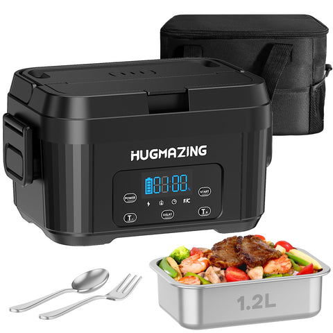 Almuerzo Hugmazing: contenedor 1.2L de acero para comidas calientes