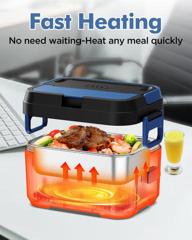 Hugmazing contenedores acero inoxidable aptos para alimentos.