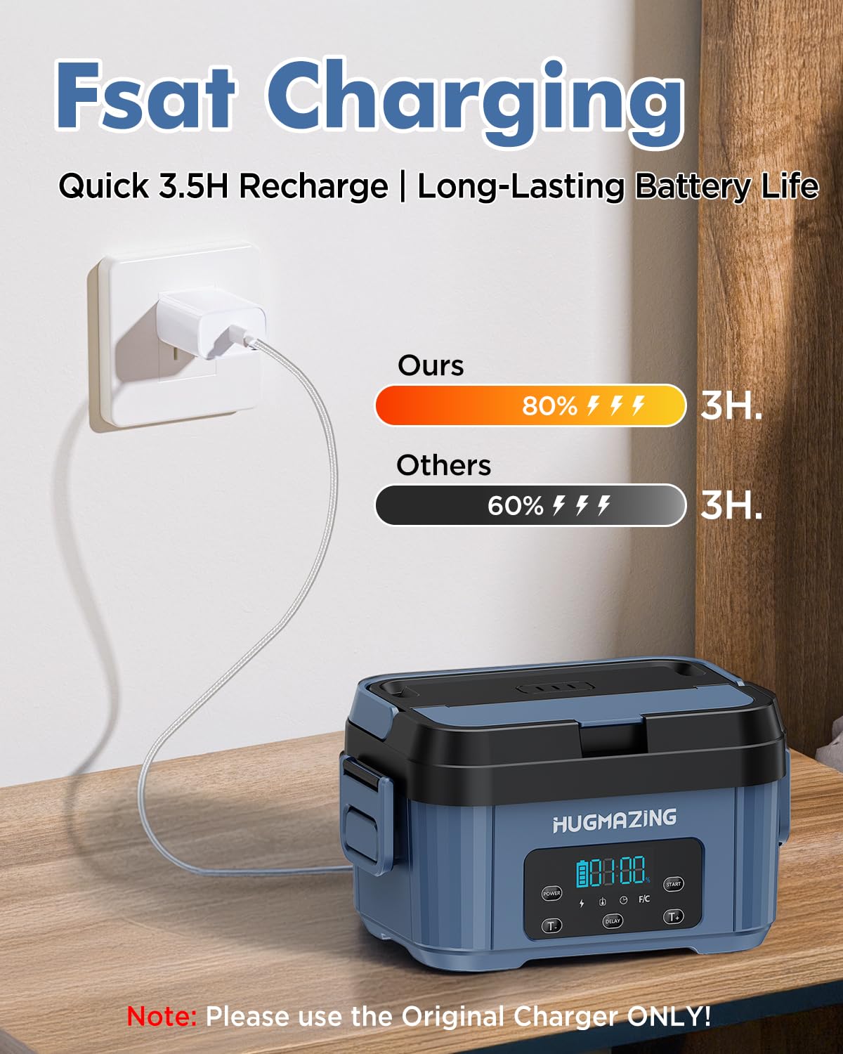 Hugmazing materiales aptos para alimentos: PP y acero inoxidable.