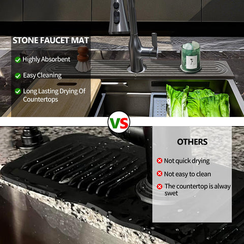 HUHAYUYA usos multiples cocina y baño, solución versátil para superficies secas
