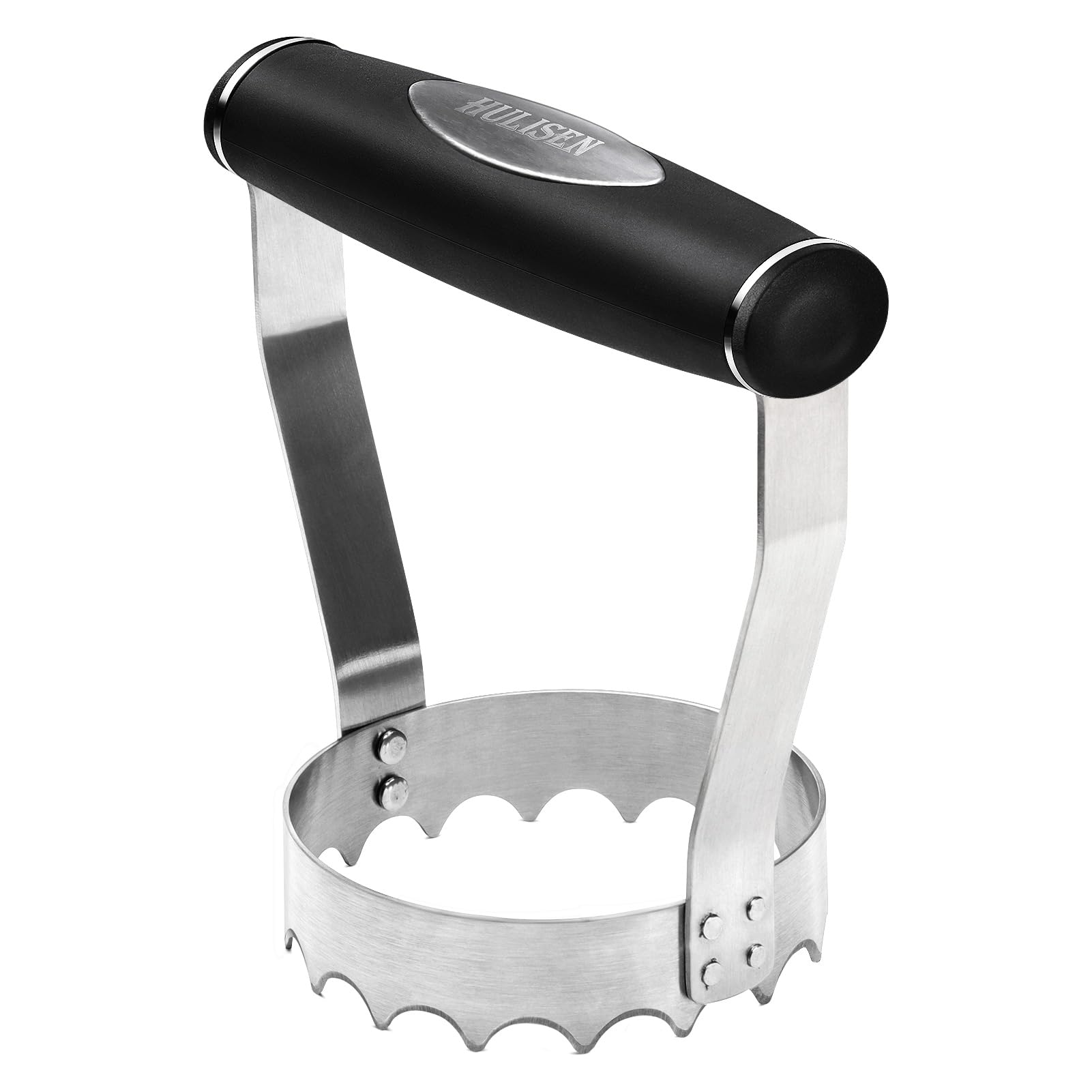Cortador HULISEN con mango ergonómico y hoja serrada para cortes precisos.