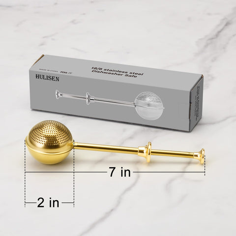 Difusor compacto HULISEN en oro, perfecto para repostería diaria.