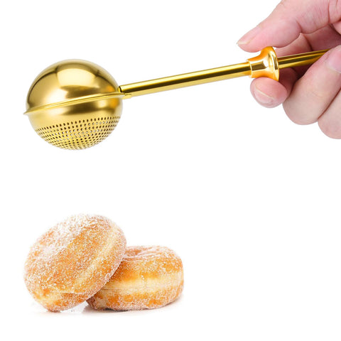 Difusor de harina HULISEN una mano para hornear con control preciso.