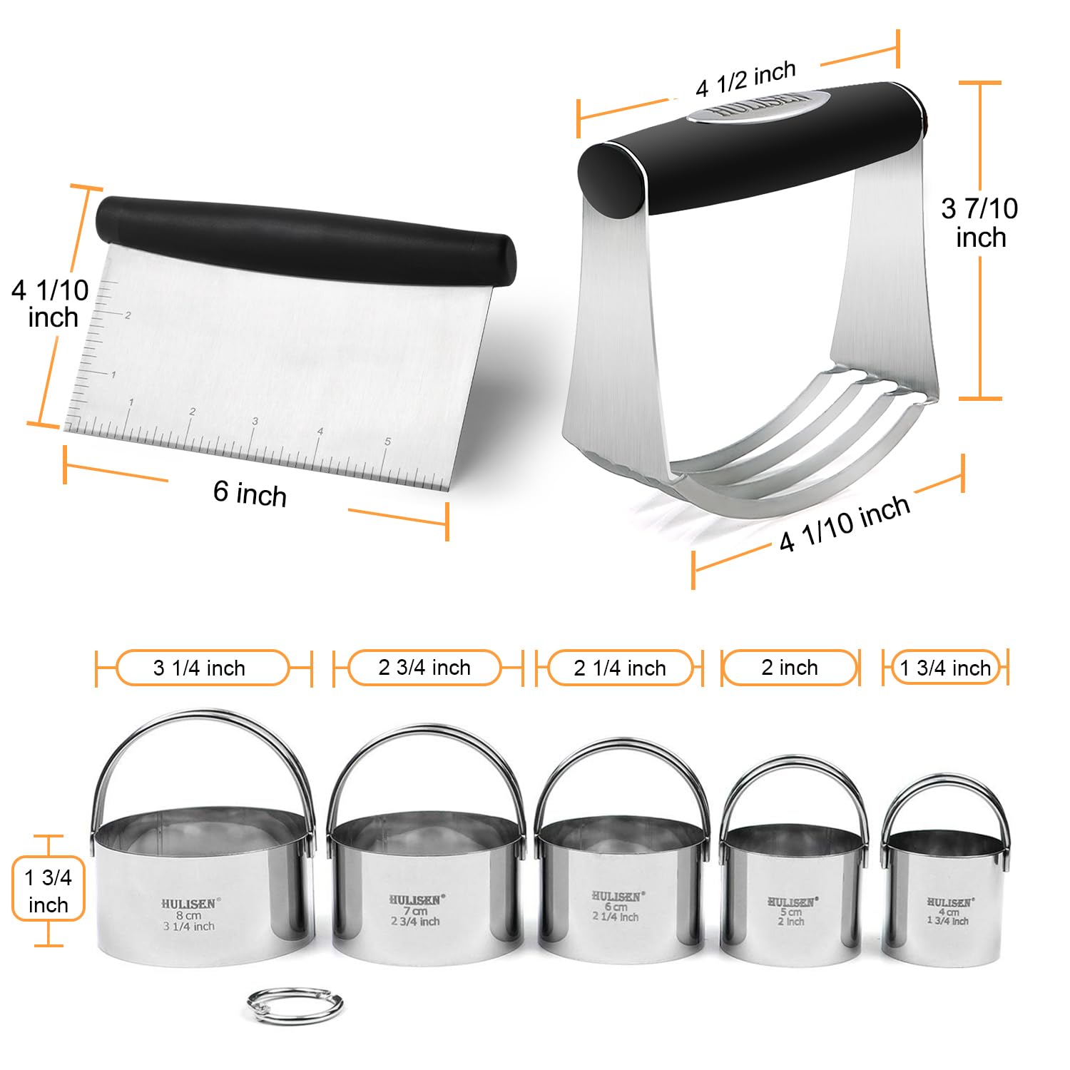 HULISEN juego hornear completo de 4 piezas para tu cocina