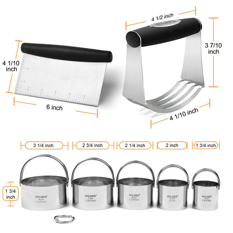 HULISEN juego hornear completo de 4 piezas para tu cocina