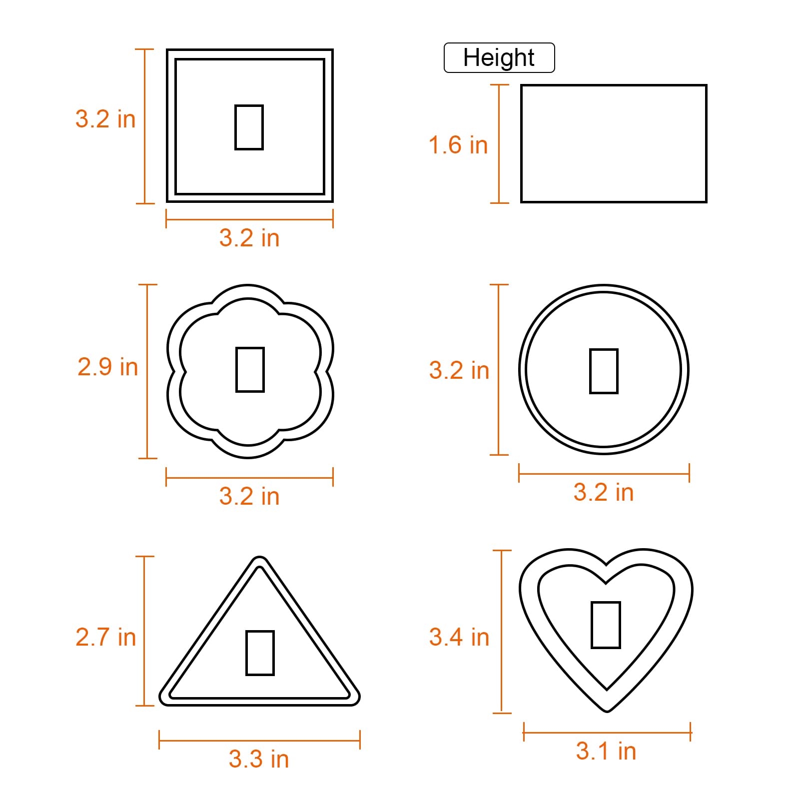 Moldes HULISEN aptos para lavavajillas y almacenamiento ordenado.