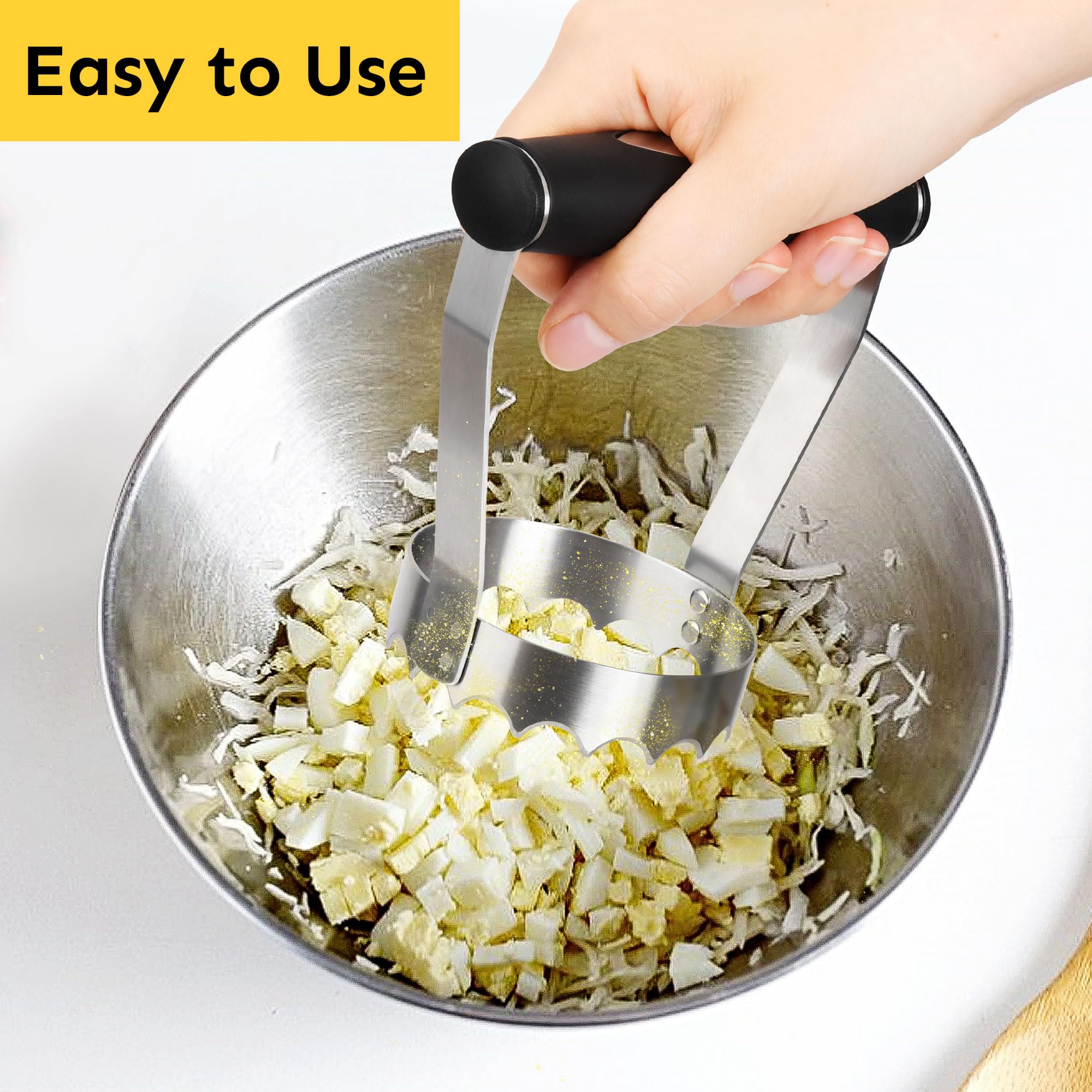 Corte cómodo con mango ergonómico antideslizante de HULISEN.