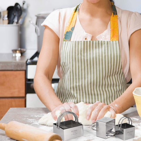 Set de 4 tamaños para diversidad de recetas con HULISEN