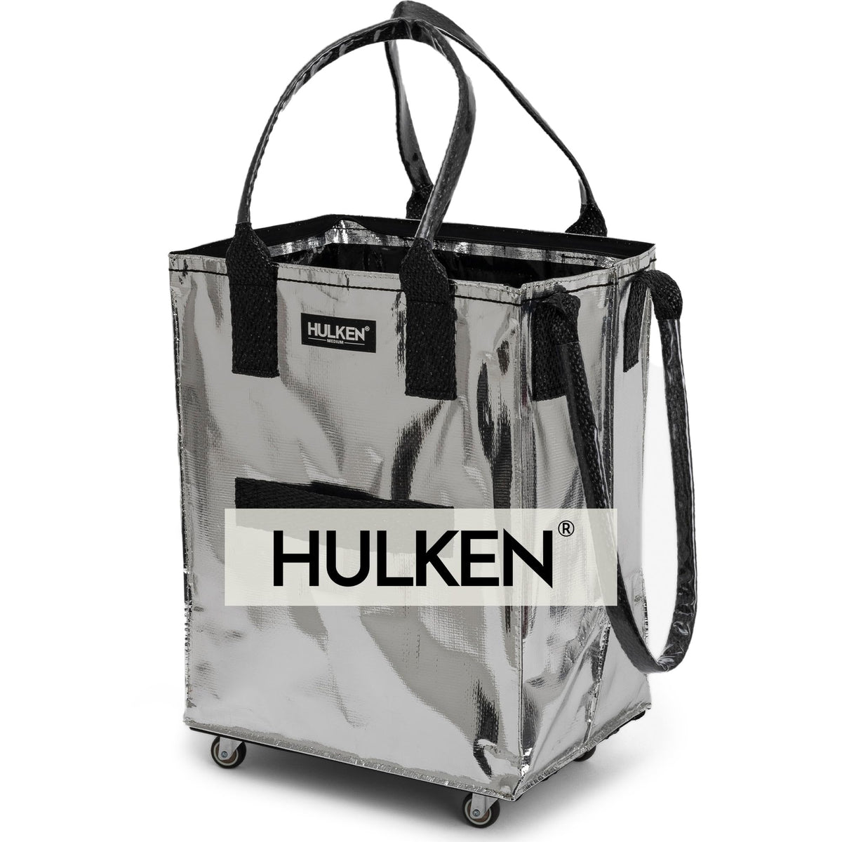HULKEN bolsa de compra con ruedas facilita movilidad y transporte de compras