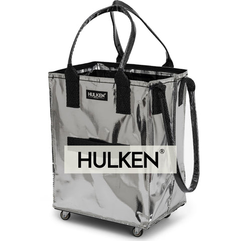HULKEN bolsa de compra con ruedas facilita movilidad y transporte de compras