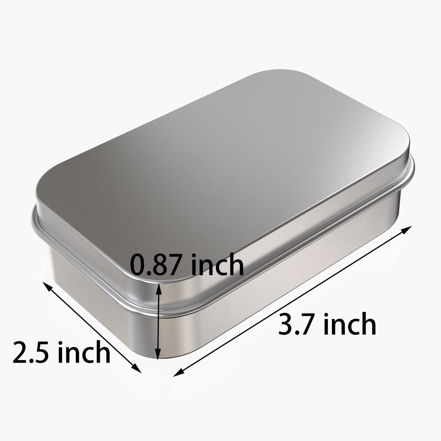 Hulless cajas rectangulares compactas para ordenar suministros pequeños