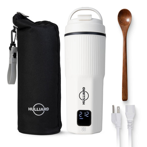 HULLIARD hervidor de viaje compacto en acero 316, ideal para té.