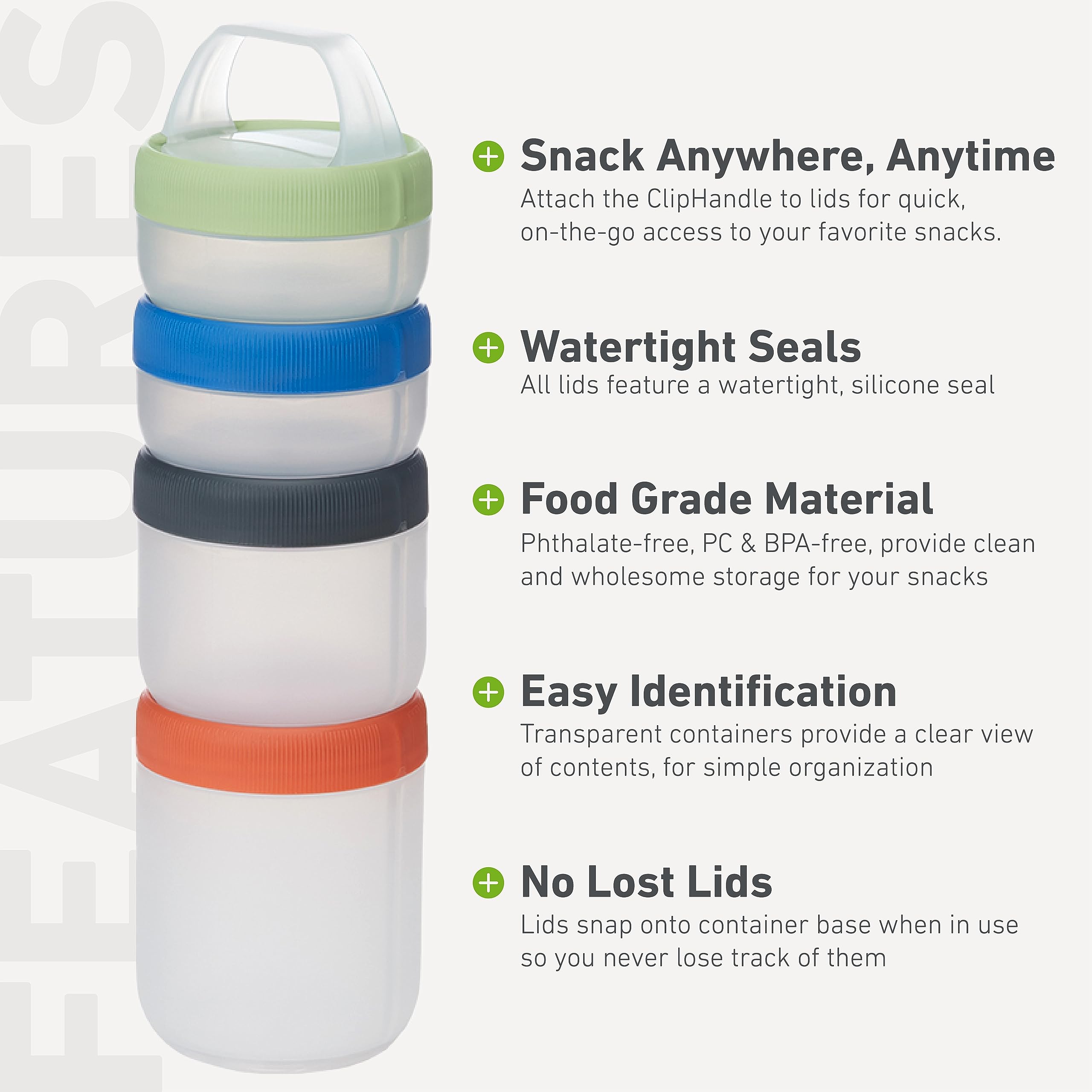 humangear STAX: manija integrada para fijar a la mochila