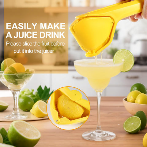 Humuta exprimidor cítricos ergonómico, canal de jugo sin esfuerzo para casa.