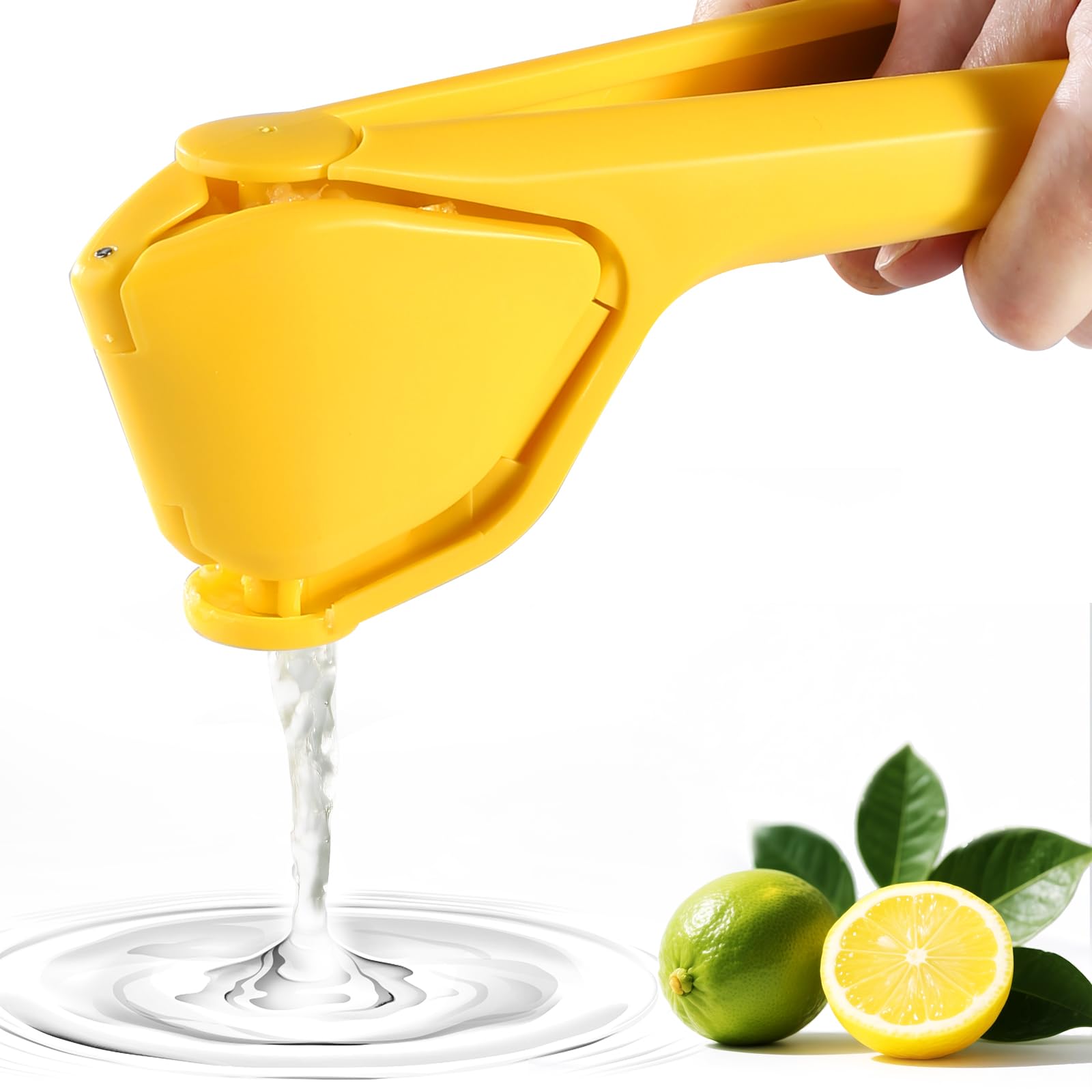 Humuta exprimidor de limón manual, enfoque ergonómico para exprimido más fácil.