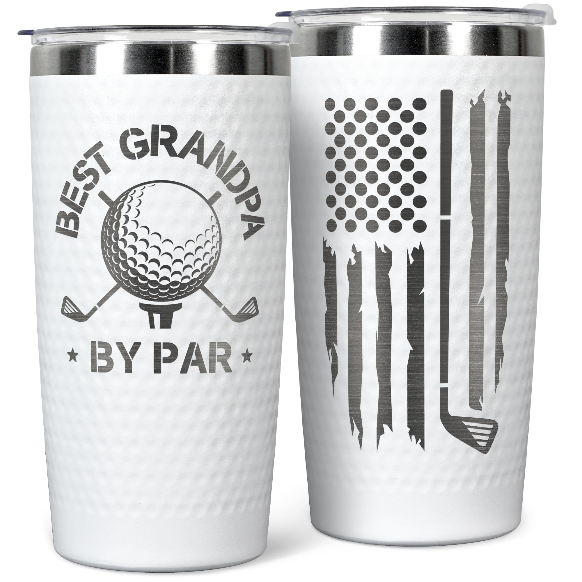 Tumbler de HUNIGIFT con tapa transparente, ideal para viajes sin derrames.