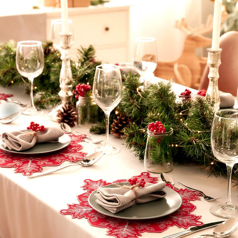 Manteles versátiles para casa, hoteles y restaurantes HunnmingRe, decoración elegante.