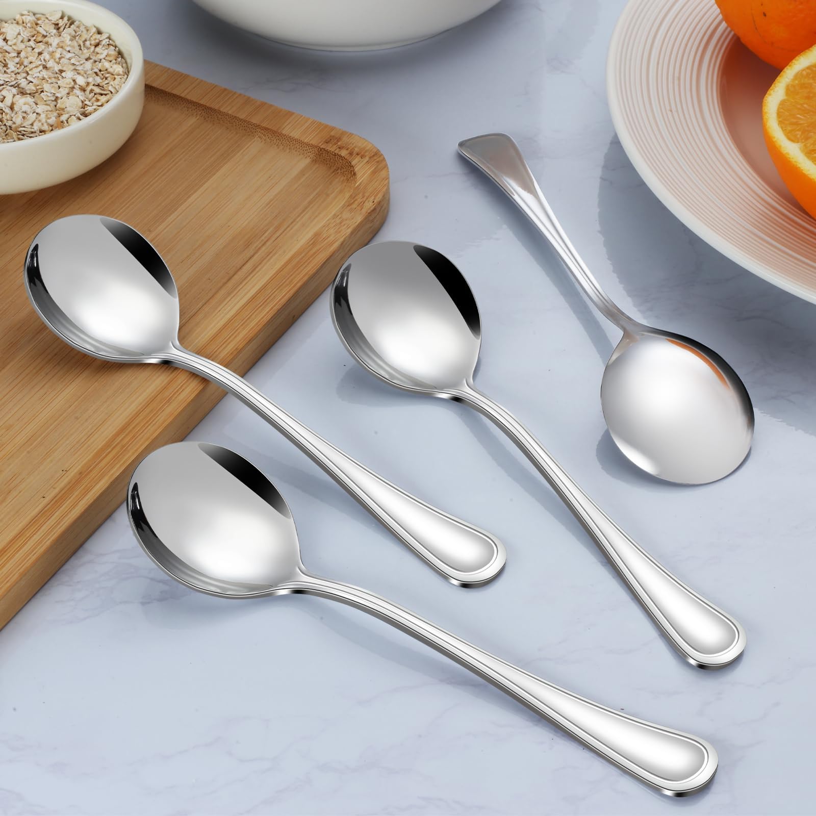 Juego Hunnycook de 24 cucharas, almacenamiento ordenado.