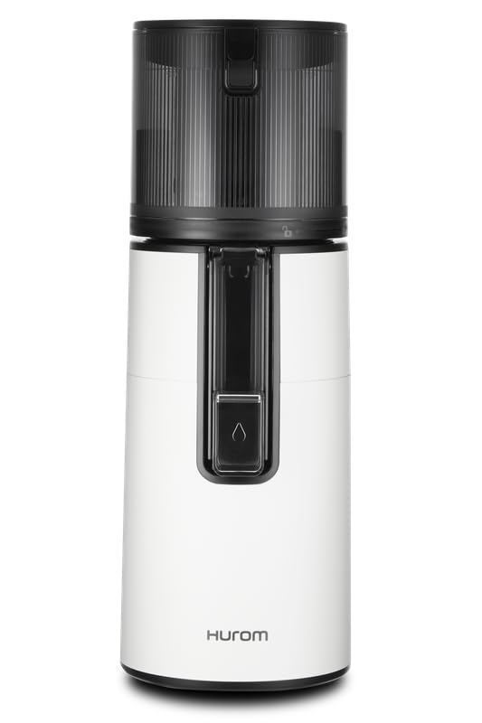 Hurom H400: boca amplia para carga rápida de ingredientes y jugos frescos