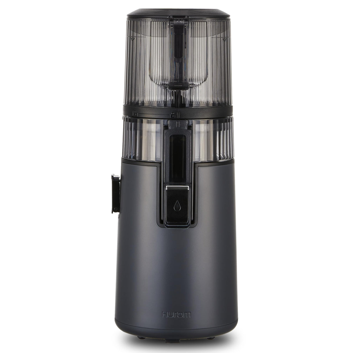 Hurom H70 vista frontal elegante y compacto, ideal para cocinas pequeñas
