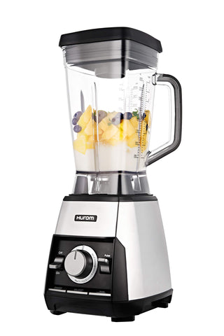 Hurom Hexa Power vista frontal mostrando diseño y controles, durable y profesional