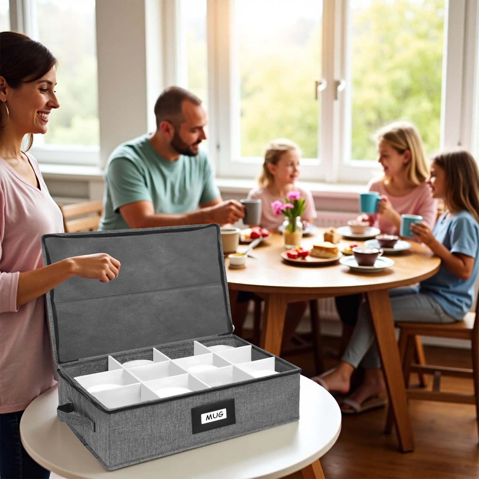 HURZMORO etiqueta identificativa y diseño apilable