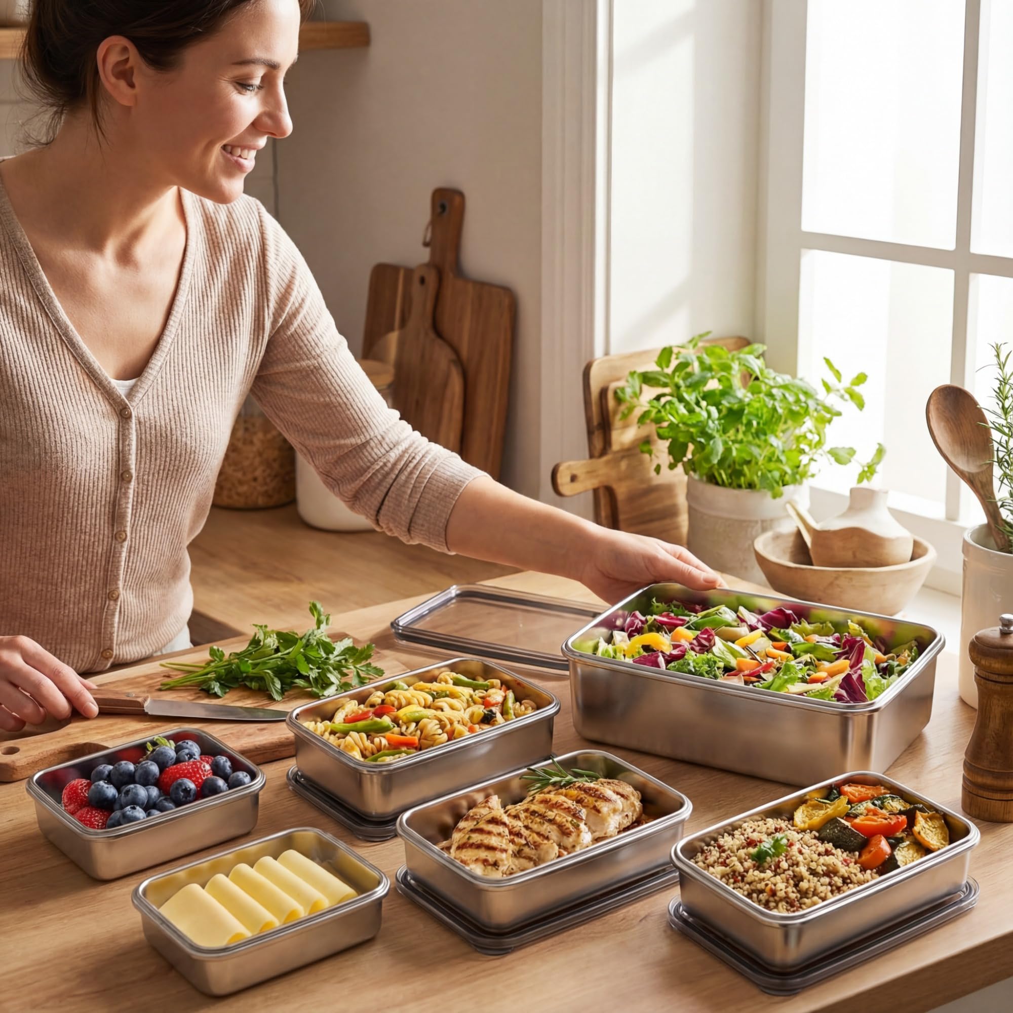 Hushee cierre hermético para mantener la frescura de los alimentos