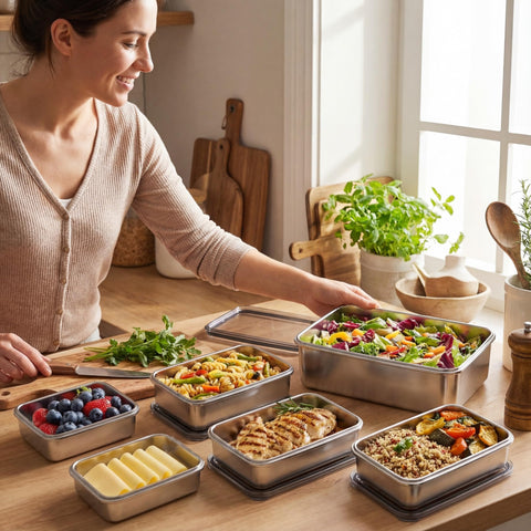 Hushee cierre hermético para mantener la frescura de los alimentos