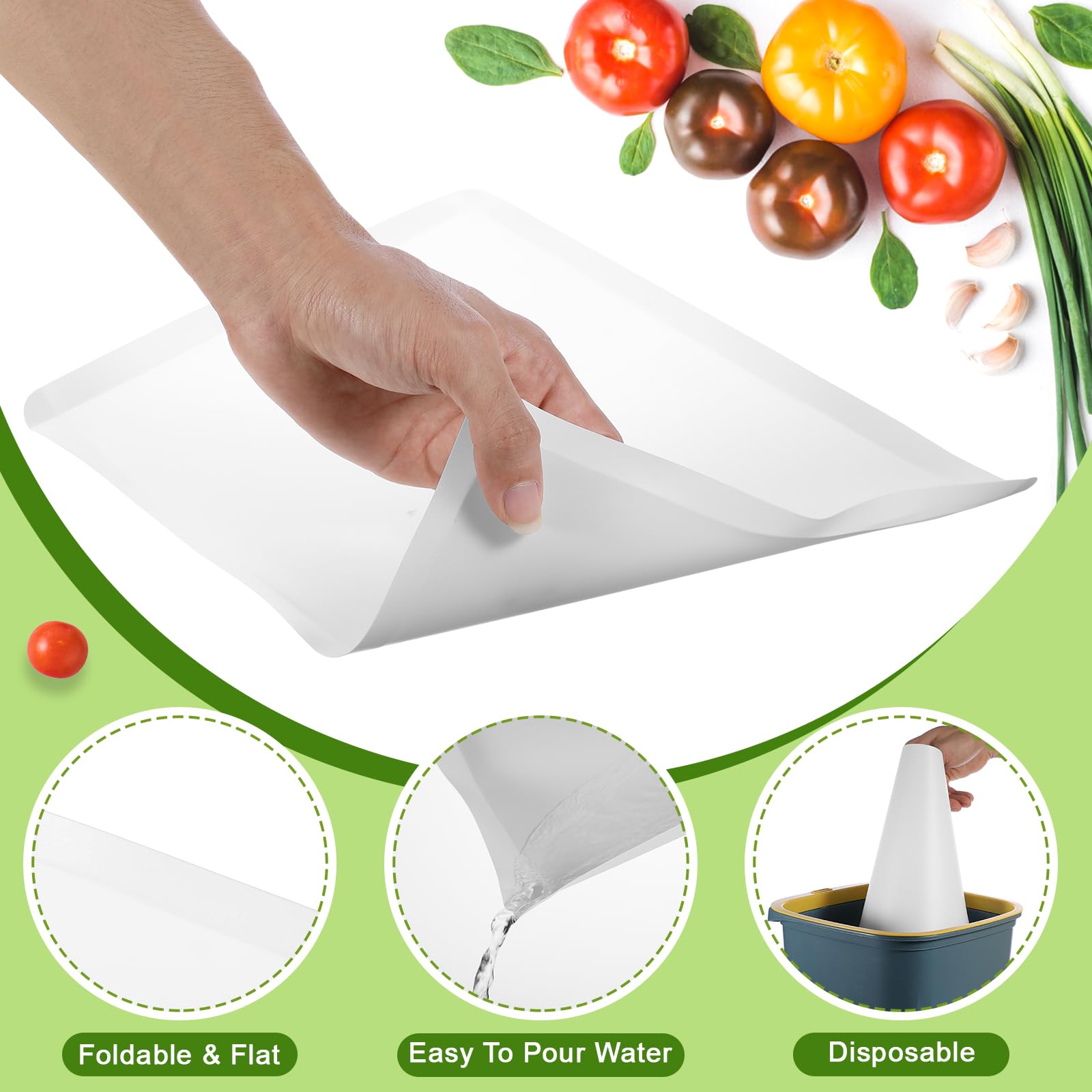 Hushee: placas de corte desechables para cocinas limpias y eficientes.