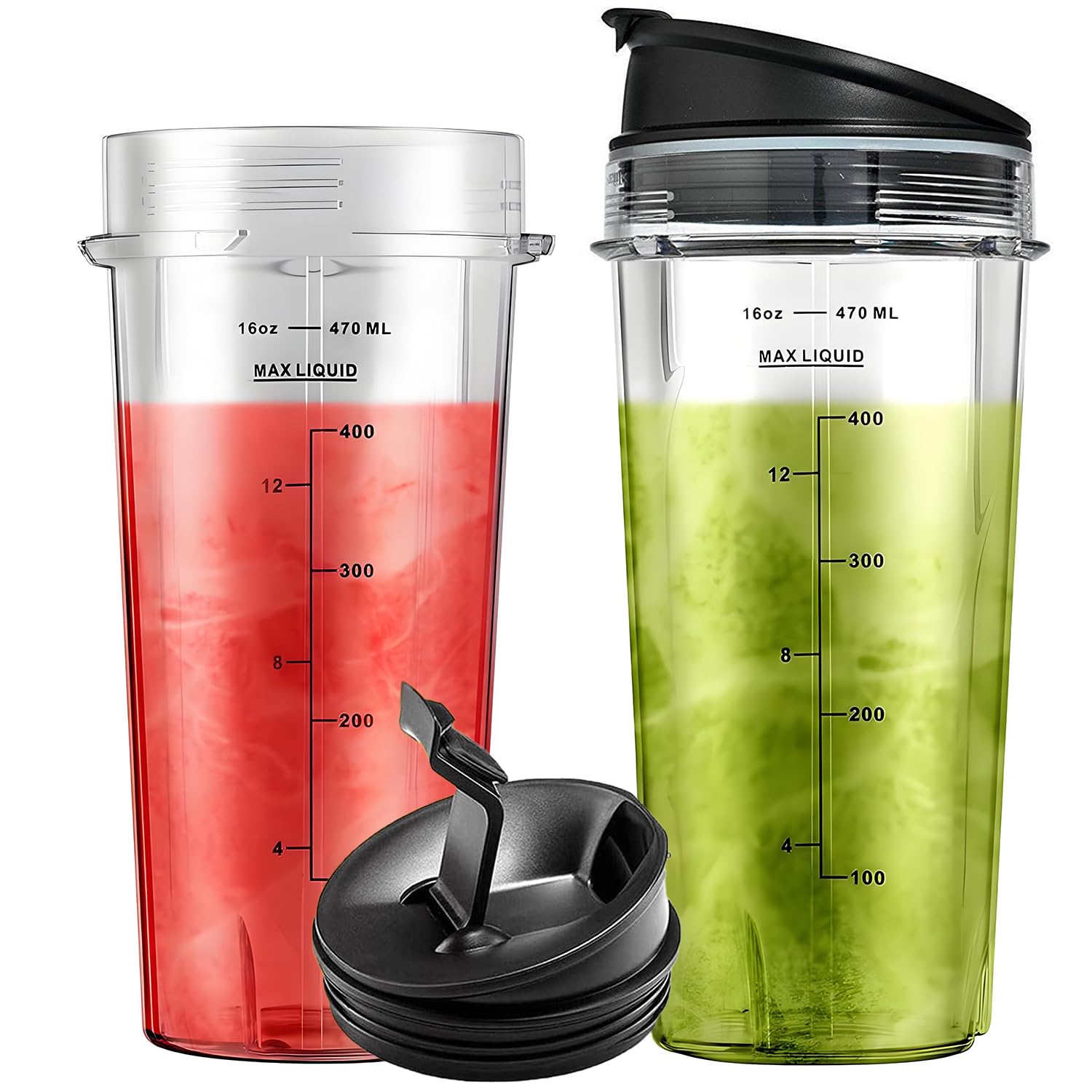 Vaso Hushtong 16oz para Ninja con compatibilidad amplia para batidos.