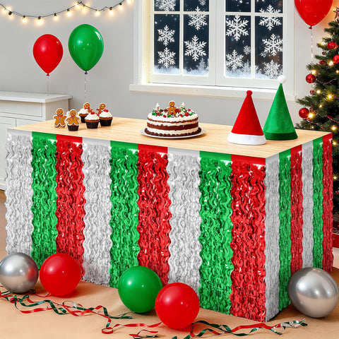 Aporta estilo con falda Huskein de 29,5x108 cm para evento.