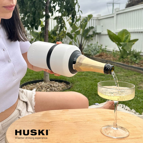 Acabado de acero inoxidable de Huski aporta lujo