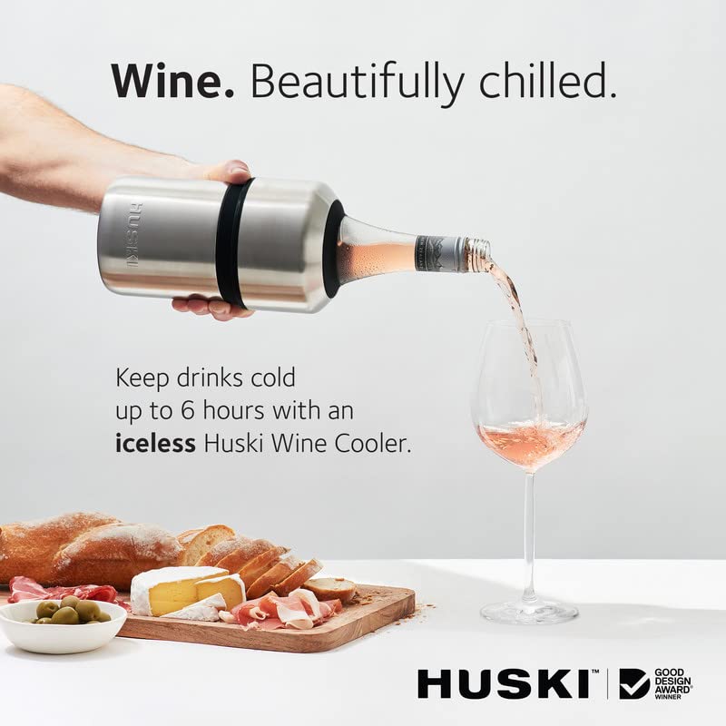 Huski con ajuste de altura para vino y champán estable
