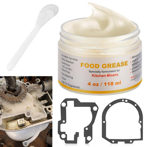 Huthbrother grasa alimentaria de 4 oz para lubricar engranajes y reducir desgaste.