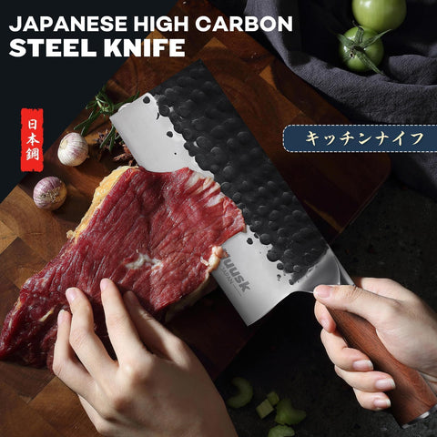 Huusk hoja de acero 9CR18MOV de alto carbono y duradera