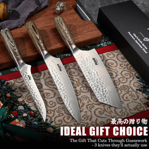 Huusk cuchillo de cocina: presentación premium, regalo ideal para amantes de la cocina