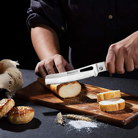 Huusk cuchillo plegable con bloqueo interno para seguridad