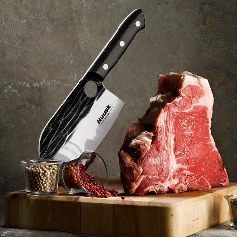 Cuchillo Huusk serbio para uso en camping y exterior