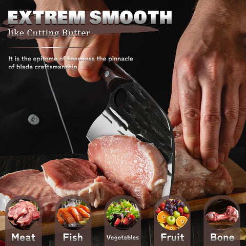 Huusk cuchillos desosar y trocear, mayor versatilidad en la cocina