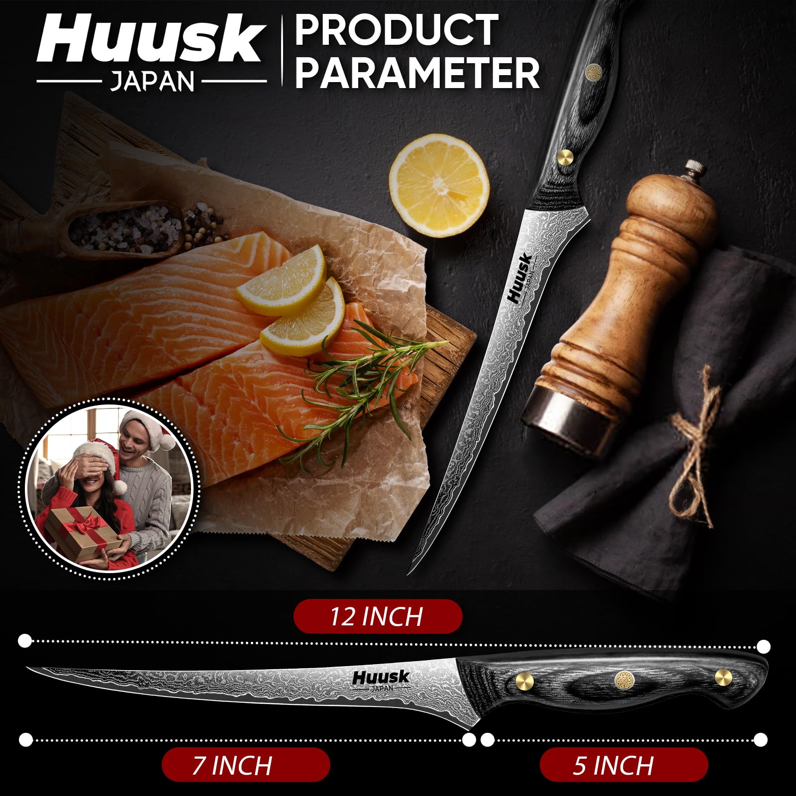 Huusk corte flexible precisión: manejo sensible para cortes delicados.