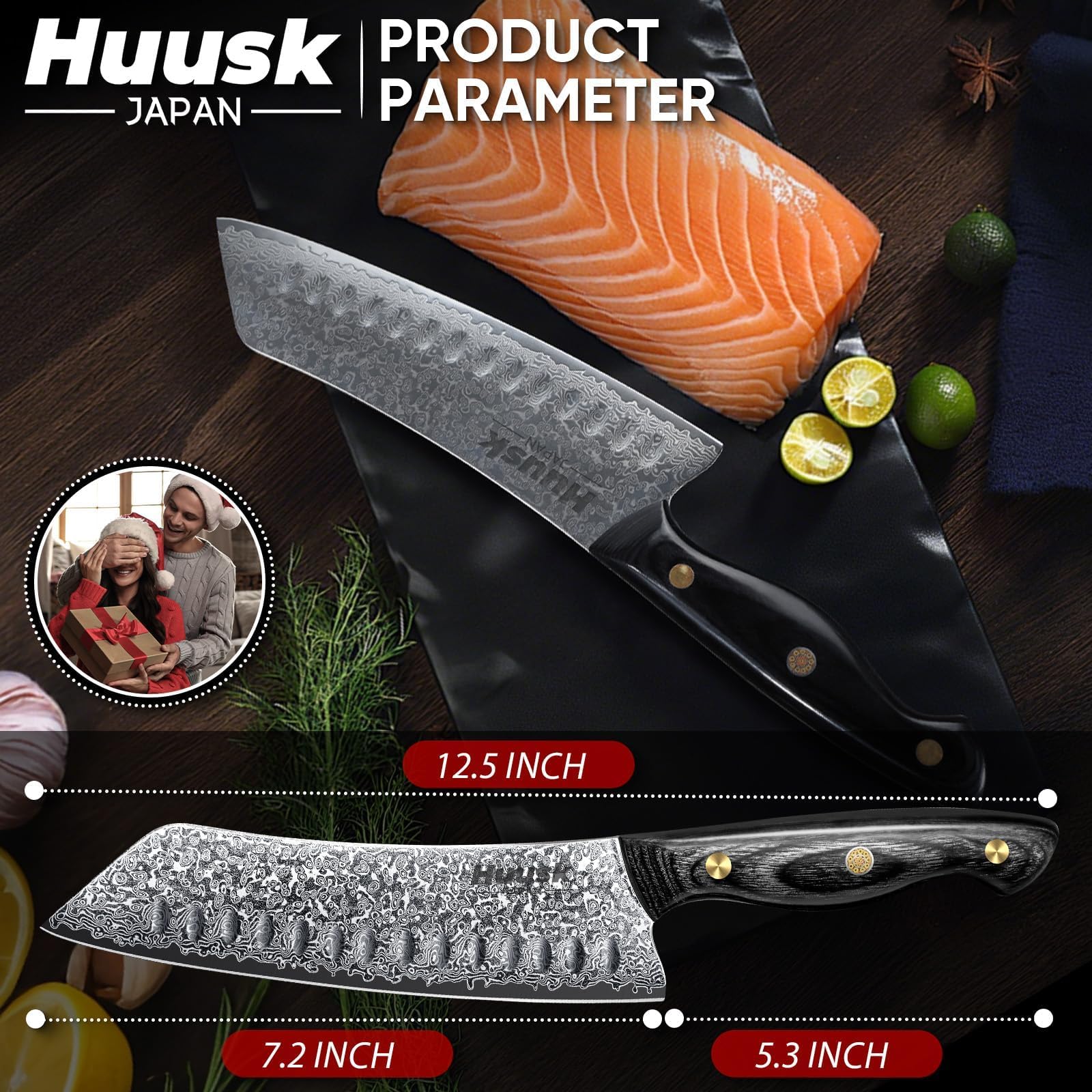 Regalo elegante con empaque de alta calidad para amantes de la cocina.