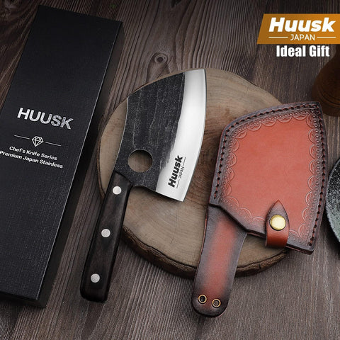 Huusk funda de cuero para cinturon transporte seguro
