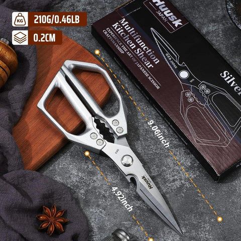 Tijeras de cocina Huusk como regalo práctico para chefs en casa.