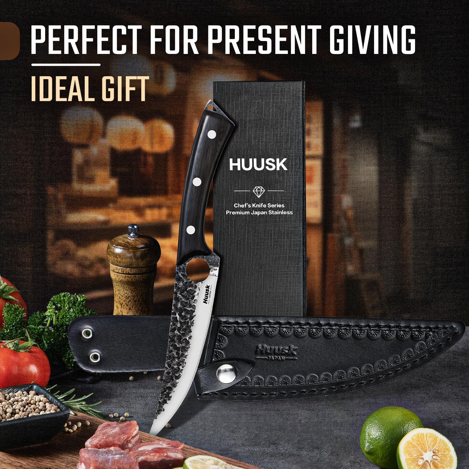 Huusk Viking caja regalo elegante para cocina o regalo