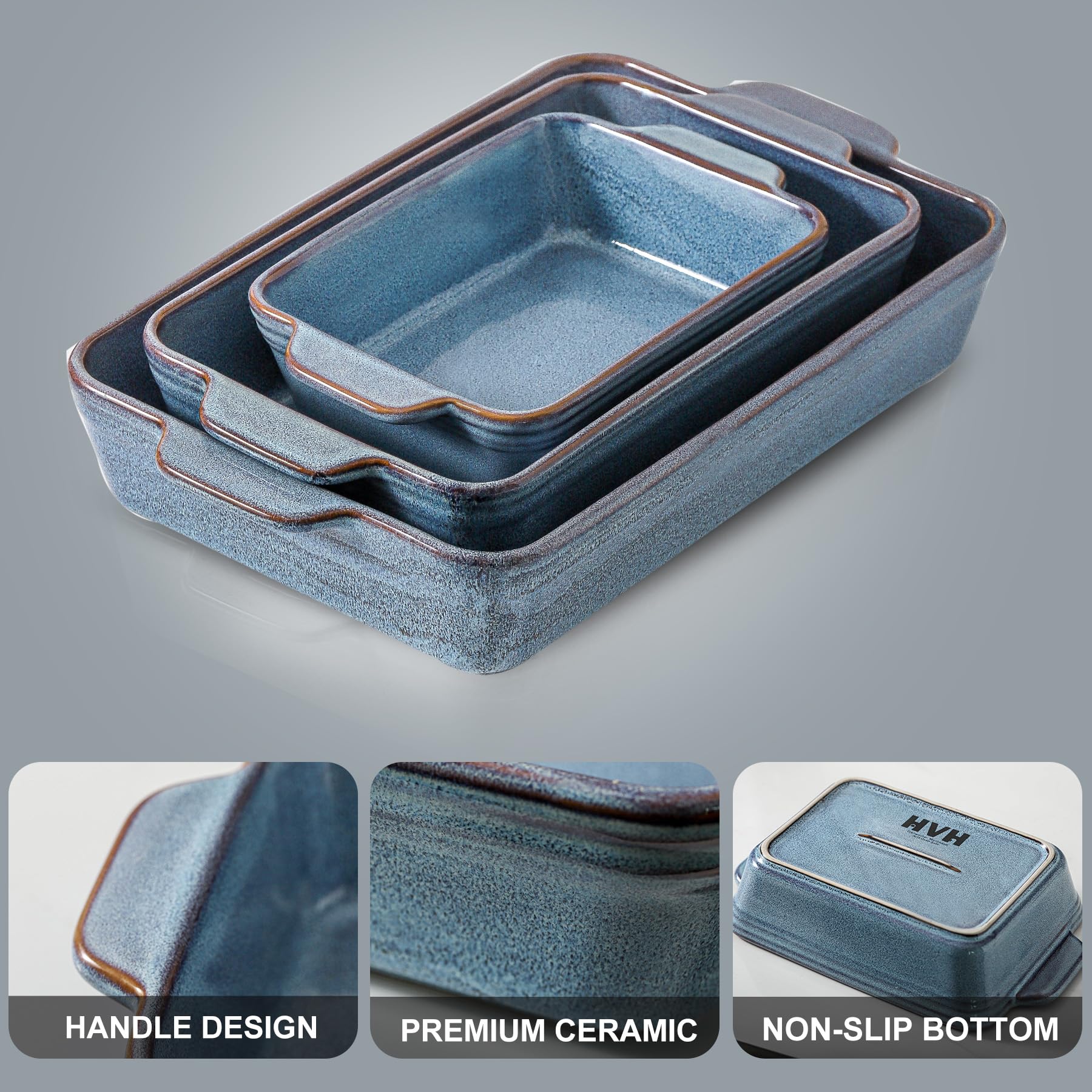 HVH diseño rústico para mesa y ocasiones, estilo de granja.